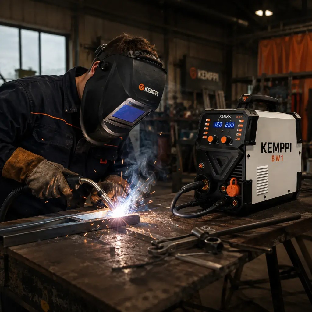 Kemppi portabil pentru garaj și șantier